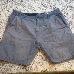 Volcom Men's faded Blue/grey Shorts